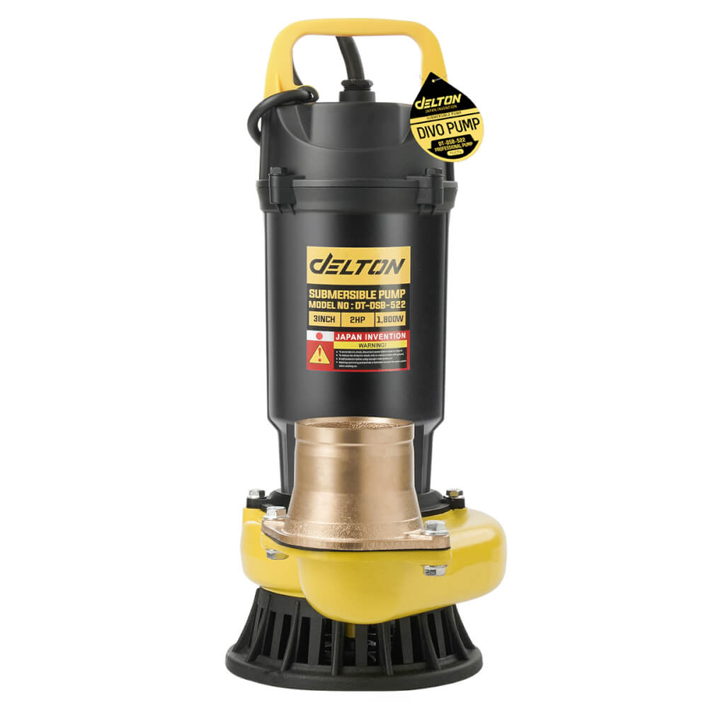 ปั๊มจุ่ม DELTON รุ่น DT-DSB-522 ขนาด 3 นิ้ว 2HP 1800W